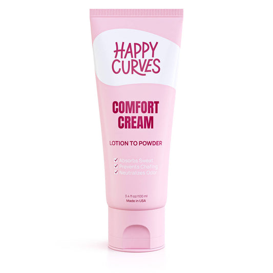 Happy Curves Comfort Cream - no more boob sweat