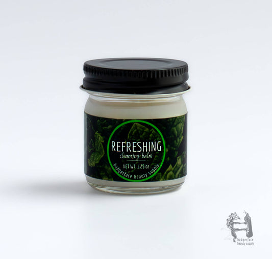 Green Tea Face Cream. Refreshing Cleansing Balm.