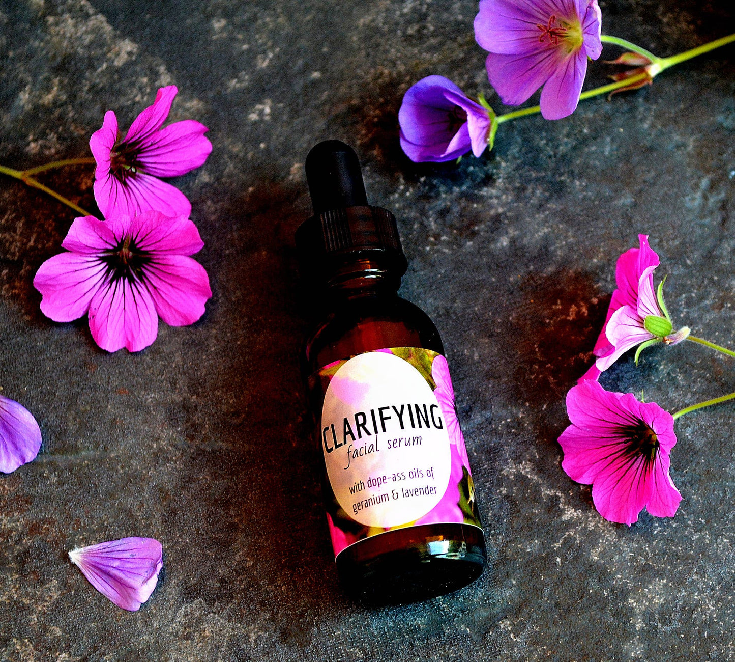 Clarifying, Facial Serum for Acne, Lavender Face Oil.