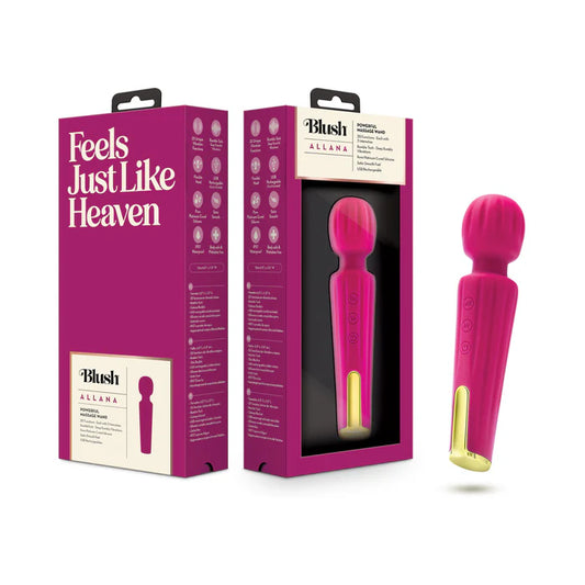 Blush Allana Velvet Wand massager