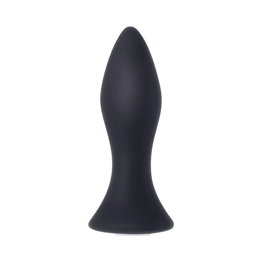 Mighty Mini Anal Plug, Rechargeable Vibrating Silicone Black, Evolved