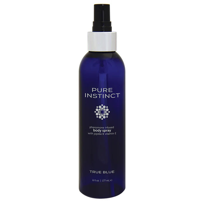 True Blue Pheromone-infused body spray, Pure Instinct