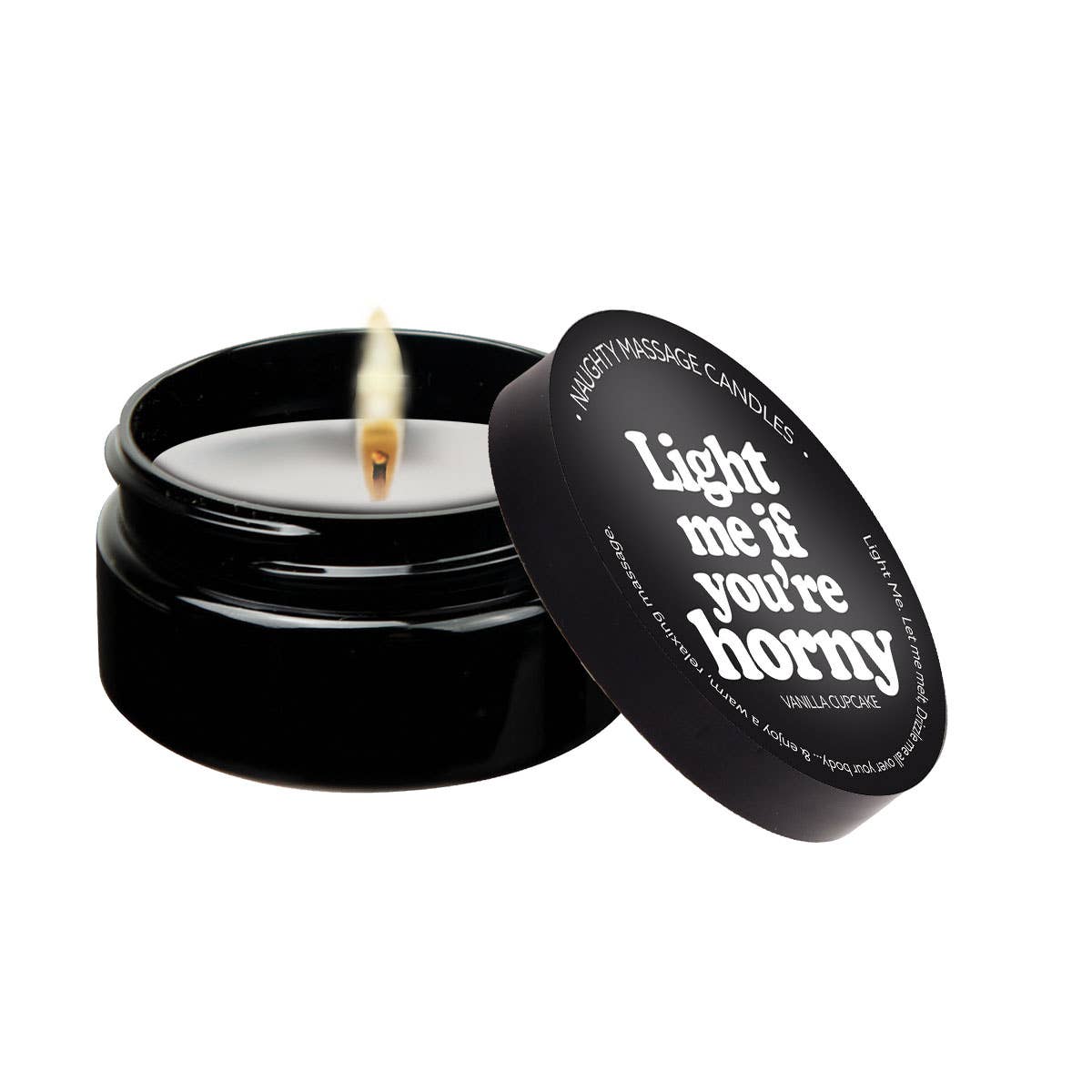 Naughty Notes Mini Massage Candle