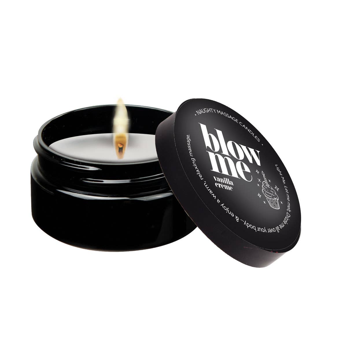 Naughty Notes Mini Massage Candle