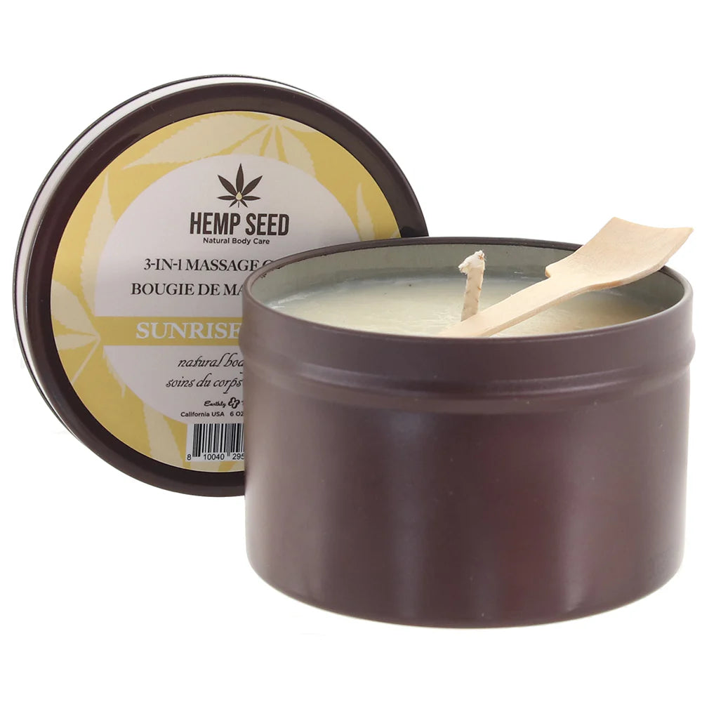 3 in 1 Hemp Seed Candle Sunrise Kisses