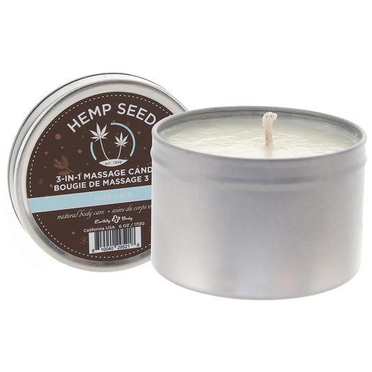 3 in 1 Hemp Seed Candle Luxe Lace